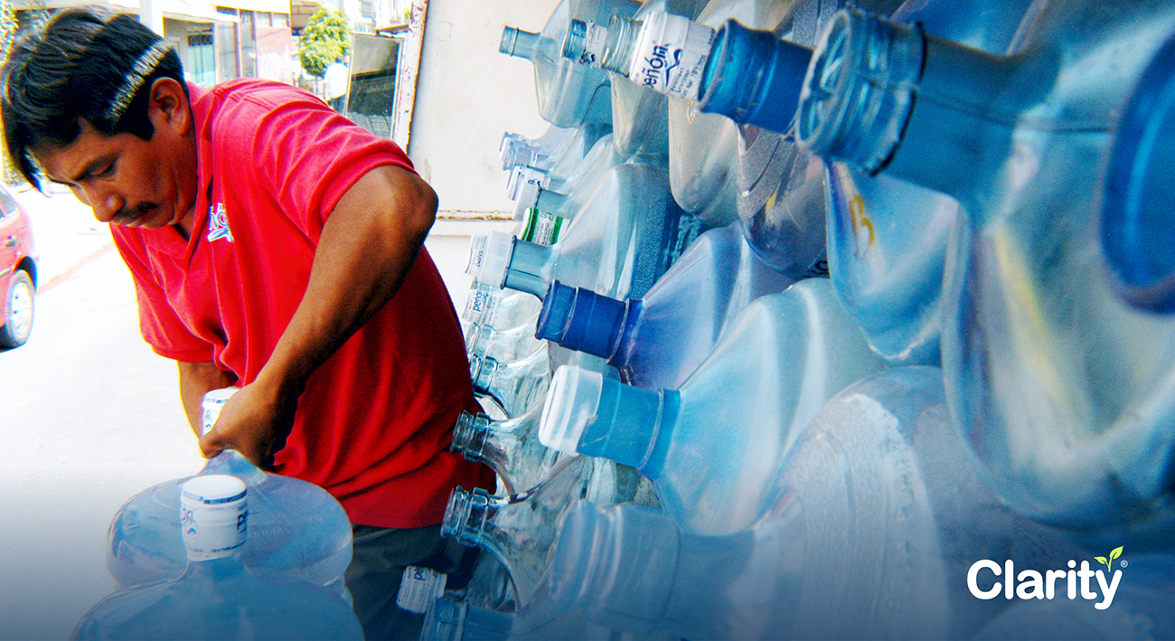 Los garrafones de agua contaminan más de lo que creemos 